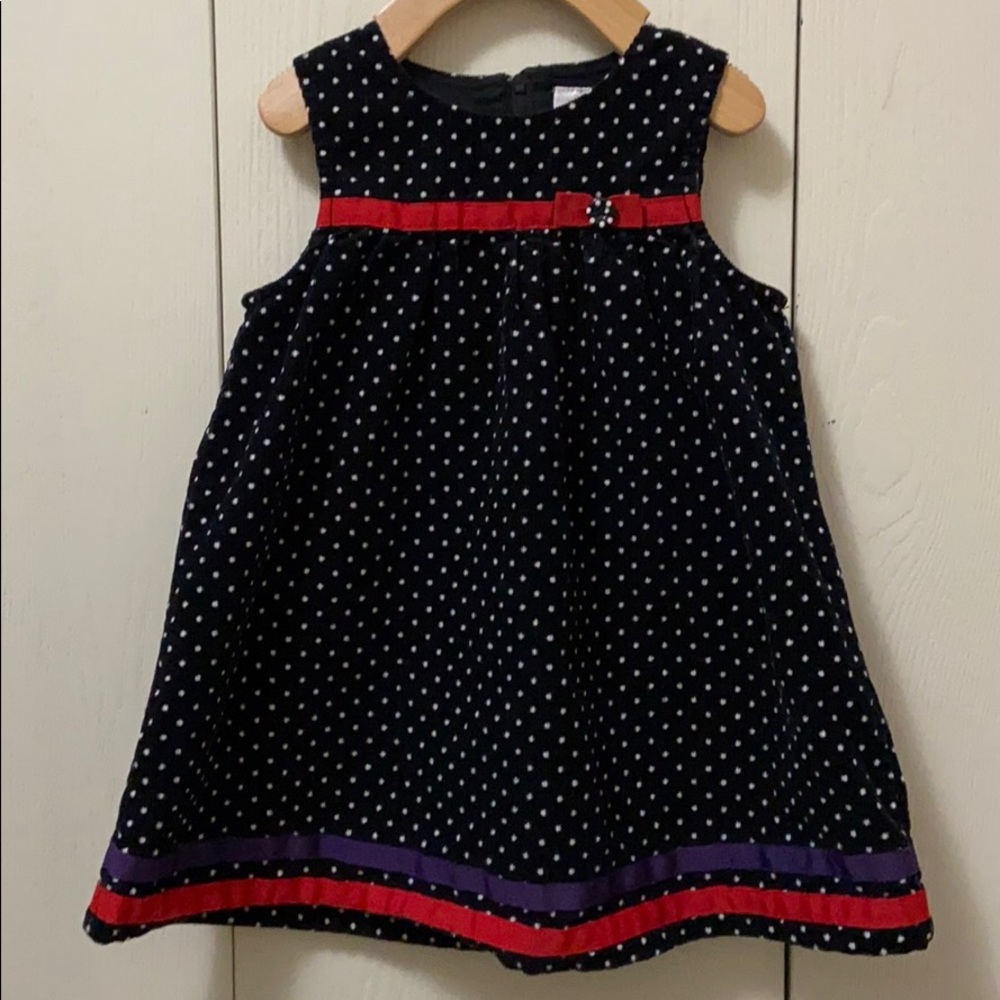Gymboree Winter Penguin Spotted Jumper Dress